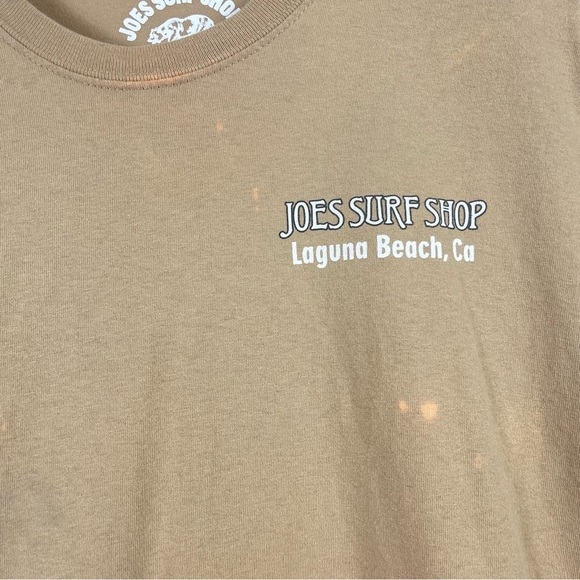 Joe's Surf Shop Large Lighthouse Beach Ocean Graphic Tee Shirt Nature Coastal - Picture 4 of 7
